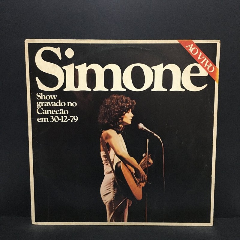 Lp Simone - ao Vivo Show Gravado No Canecão Em 30/12/79