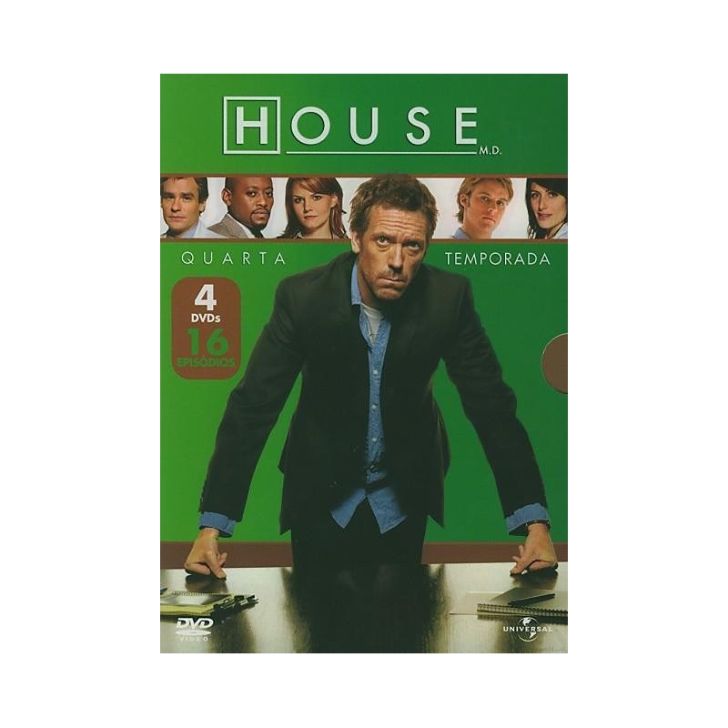 Box House DVD - 4a temporada - 4 Discos