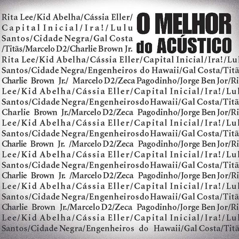 Vários Artistas - O Melhor Do Acústico