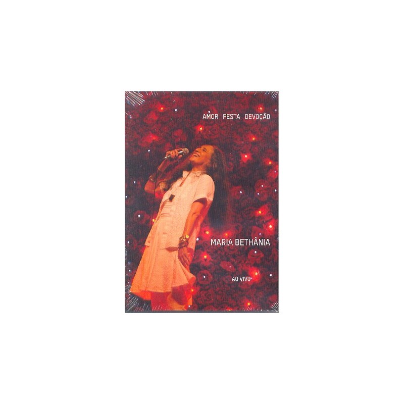 Dvd - Maria Bethania - Amor Festa Devocao Ao Vivo